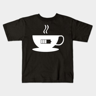 Coffee Recharging Kids T-Shirt